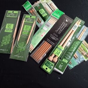 10 Sets Bamboo Knitting Needles